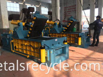 Y81q-135 Hydraulic Forward-out Aluminum Cans Baling Machine